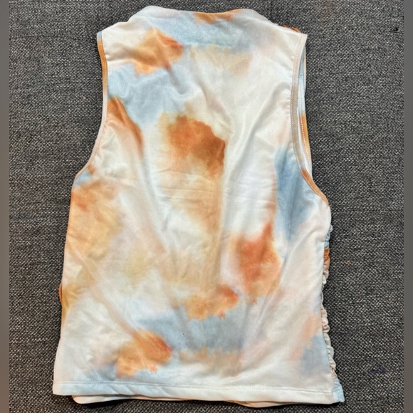 SHEIN Tops - SHEIN Multicolor Tie-Dye Sleeveless Top